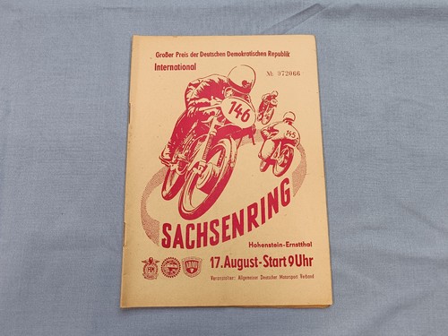 Programmheft sachsenring - programmheft,