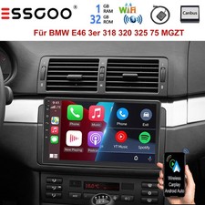 Android 14 Autoradio Apple Carplay Für BMW 3er E46 M3 Rover 75 MGZT GPS NAVI RDS