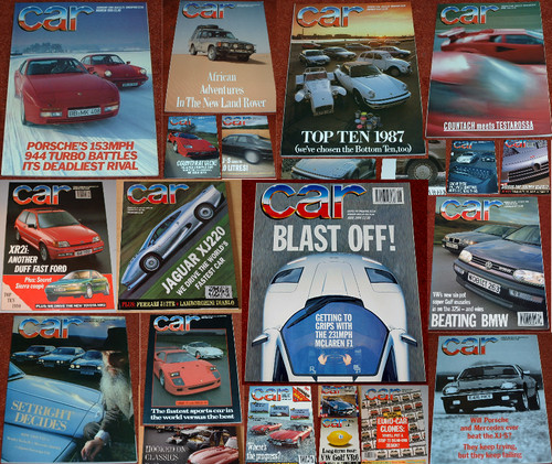 Car magazine choice of back - -,