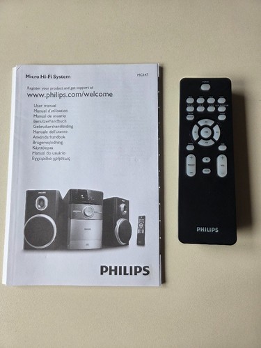 Philips fernbedienung 147 - fernbedienung, mc