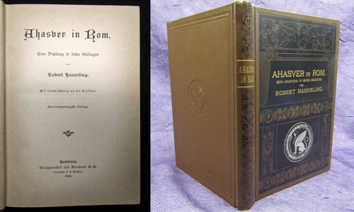 Hamerling ahasver rom - hamerling, 1892