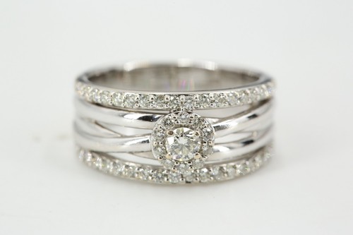 Brillant ring 585 - 0,61,