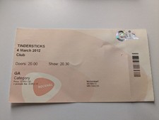 Ticket tindersticks rockhal - ticket,