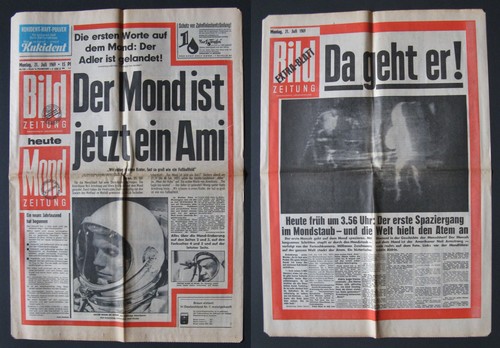 Bild zeitung 1969 - ,