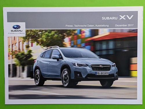 Subaru preisliste - subaru, xv