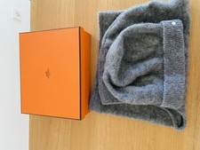 Hermes Diva Mützen Set Cashmere Seide Größe S