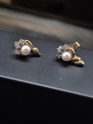 Ohrringe ohrstecker gelbgold - ohrringe,