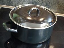 Silit  Silitherm  emaille Topf schwerer 24 cm mit Deckel schwarz Induktion