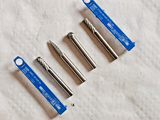 4 Frässtifte, Fingerfräser, PFERD / LUKAS, NEU / gebraucht, Schaft 6mm, HM / VHM