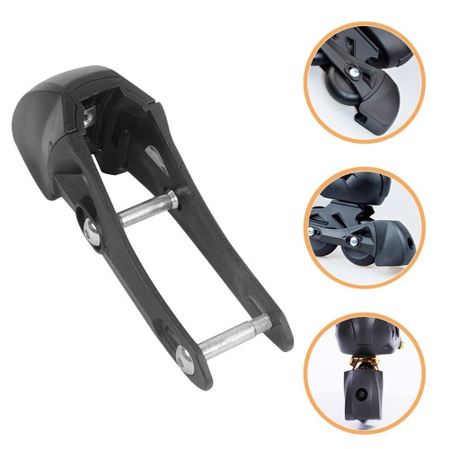 Black roller skate - roller, brake