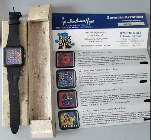 Hundertwasser uhr genesis - -,
