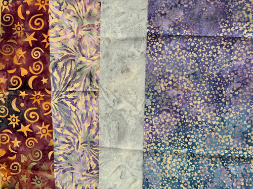 Batik patchworkstoffe - -,
