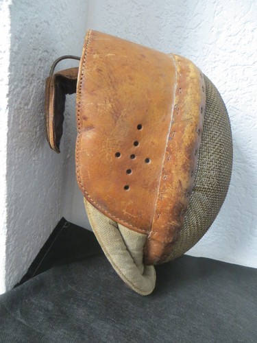Fechtmaske lederkorpus - fechtmaske,