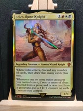 Celes, Rune Knight FOIL - Final Fantasy Commander - Mythic - NM (siehe Bilder) MTG