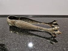 Antike Zuckerzange versilbert