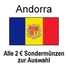 Andorra - 2 Euro Kursmünzen