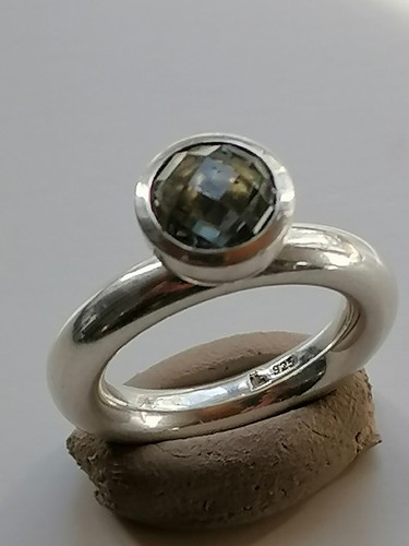 Silberring 925 handarbeit - silberring,