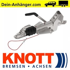 Knott Auflaufeinrichtung KF 20A  PKW Anhänger 1100-2000 kg m. Stützradkonsole