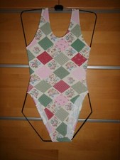 AEROBIC CARITE BODY TURNANZUG NEU GR S 34/36 FITNESSBODY LEOTARD OLDSCHOOL