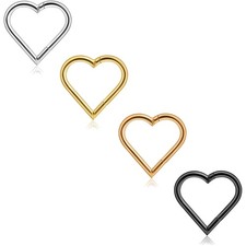 Nasenpiercing Ringe Set