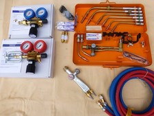 Autogen Autogenschweißgerät Messer Griesheim Norm-Lm Brennergarnitur Blockdüse