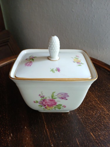 ältere bonboniere deckeldose - bonboniere,