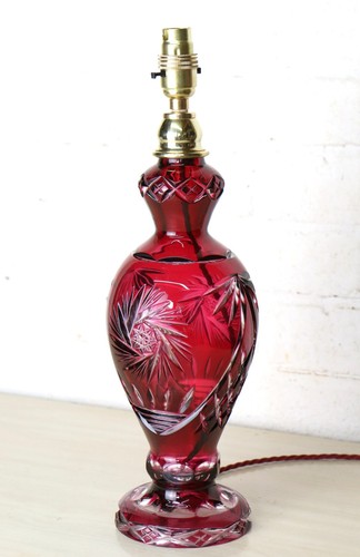 Tischlampe antik böhmisch