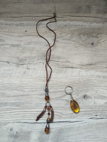 Bernstein farben modeschmuck - bernstein, /