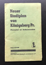 Pharus-Plan Königsberg in Preußen, Stadtplan um 1936, 1:15000