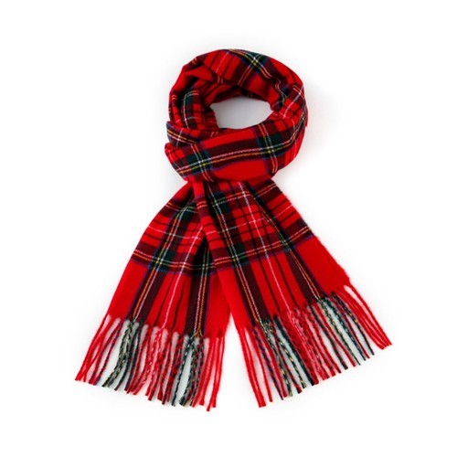 Retro damen tartan schal - damen,
