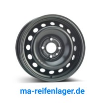 4x 5,5x14 ET29 LK4X100 ML60 Stahlfelgen 7320 Renault Twingo 2 Wind N