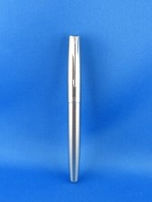 Vintage Füllfederhalter / Patronenfüller Parker Frontier, Edelstahl (USA)