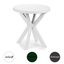 Gartentisch Ø70cm Kunststoff