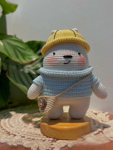 Häkel eisbär amigurumi - eisbär,,