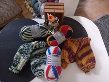 Sockenwolle 4f -100g-