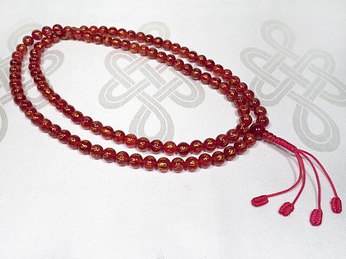 Gebetskette gravierte achat - -,