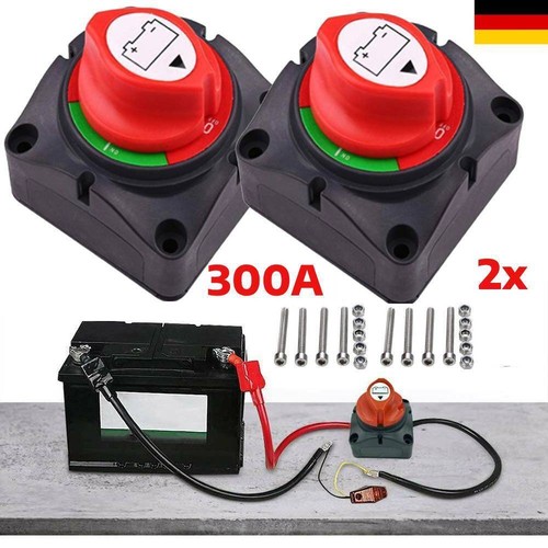 300a batterie trennschalter - 2x,