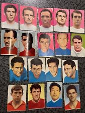 WM 1966 Mexiko 18 Sammelbilder 5*England, 4*Uruguay usw. Sicker Verlag Frankfurt