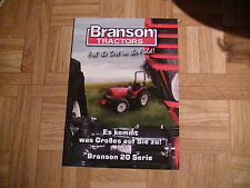 Prospekt Branson Traktoren der