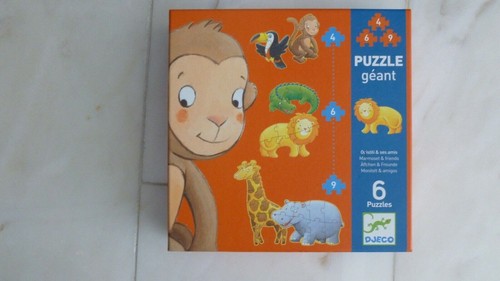 Djeco riesen puzzle dschungel - djeco,