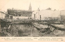 Albert Somme Les Usines Rochet Schneider bombard?e L