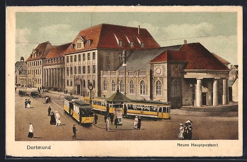 Dortmund neues hauptpostamt - dortmund,,