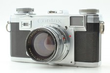 [N NEUWERTIG] Contax IIa analoge Sucherkamera mit Sonnar Red T 50 mm f1,5 Obj...