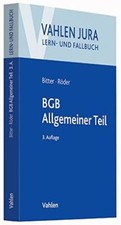 BGB Allgemeiner Teil (Vahlen Jura/Lehr- und Fallbuch) vo... | Buch | Zustand gut