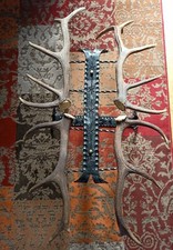 Geweihlampe/Lampe 2-flammig/