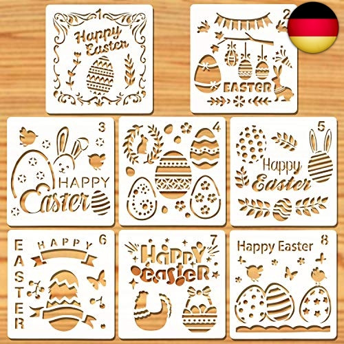 Stück ostern schablonen set - schablonen,