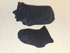 4 Paar Sneaker Socken, Dunkelgrau, Gr. 35 – 38 / Neu