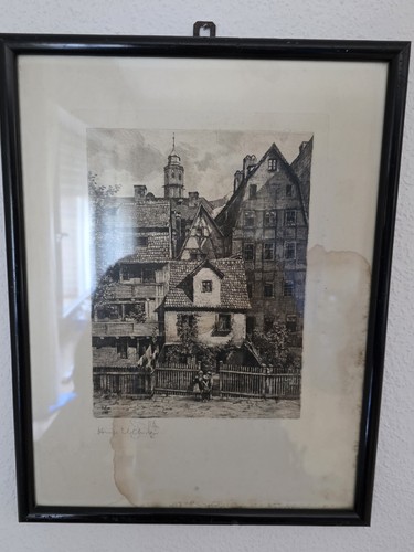 Original radierung - original,