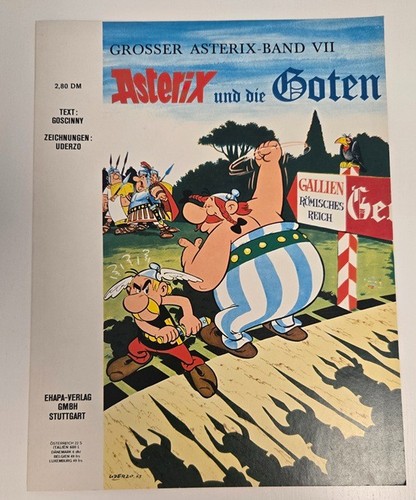 Asterix comic 1970 erstausgabe - comic,