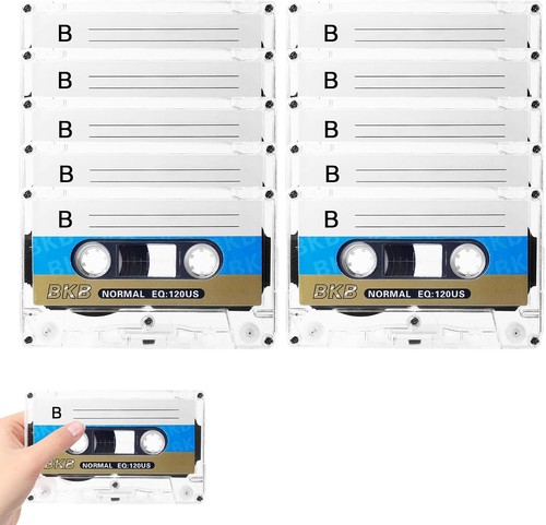 Audio kassetten leer 10 - kassetten,
